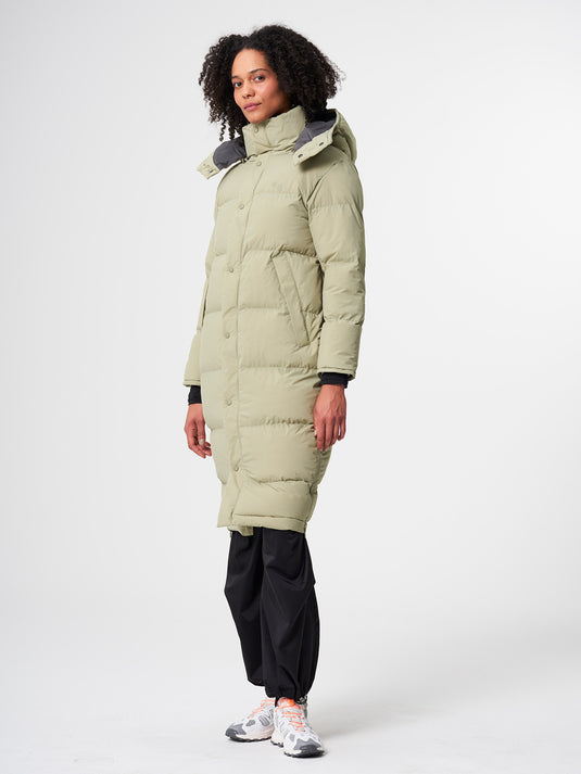 Pinqponq Puffy Parka - Reed Olive (Female) Verkauf