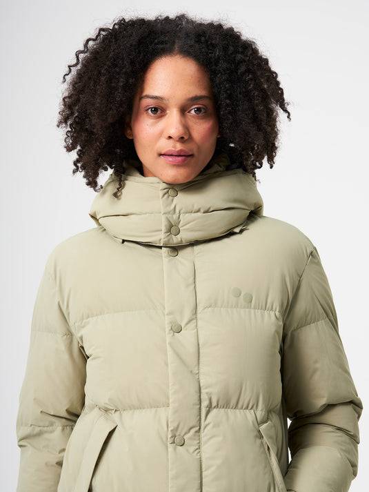 Pinqponq Puffy Parka - Reed Olive (Female) Verkauf