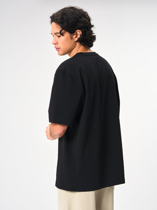 Pinqponq T-Shirt Cotton - Black (Male) Hotsell