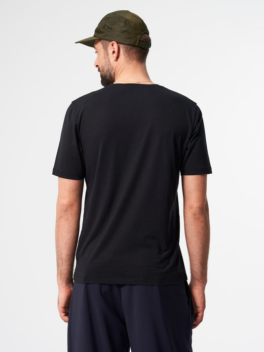 Pinqponq T-Shirt TENCEL™ - Wooden Black (Male) im Angebot