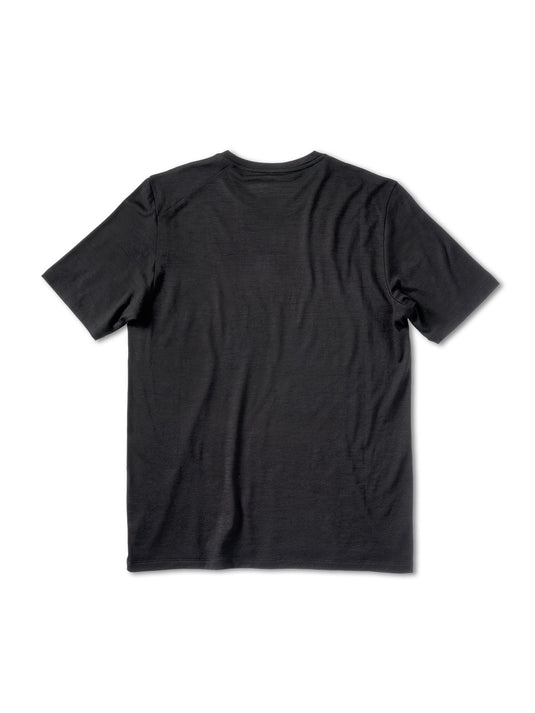 Pinqponq T-Shirt Merino - Dark Grey Melange (Male) Meist gekauft