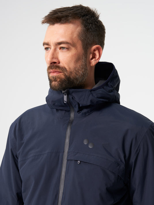 Pinqponq Hoodie Jacket - Fjord Navy (Male) Kostenloser Versand