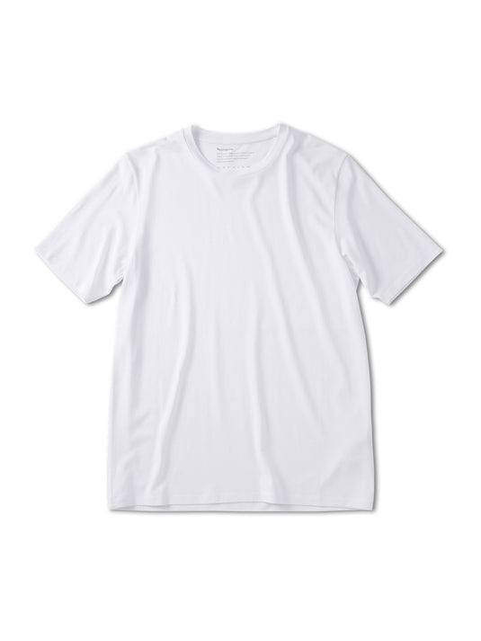 Pinqponq T-Shirt TENCEL™ - Wooden White (Male) Limitierter Zeitrabatt