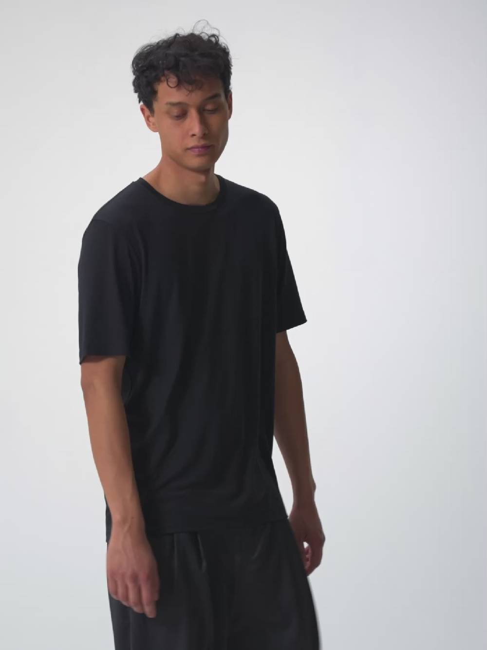 Pinqponq T-Shirt TENCEL™ - Wooden Olive (Male) Fabrikpreis