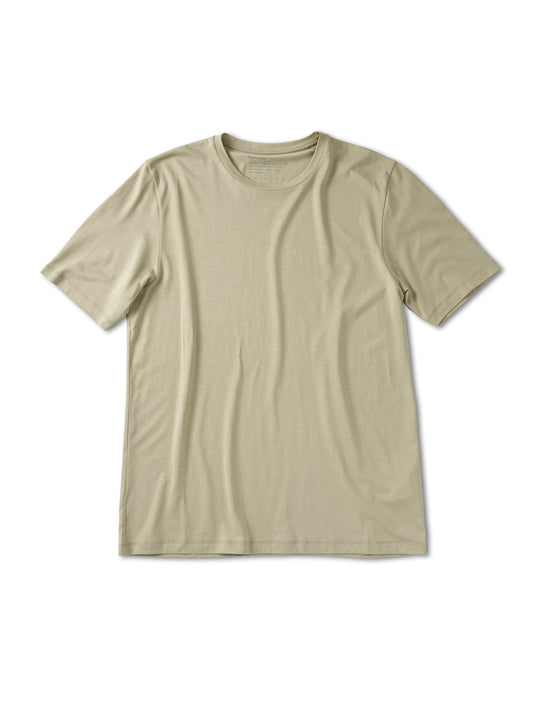 Pinqponq T-Shirt TENCEL™ - Wooden Olive (Male) Fabrikpreis