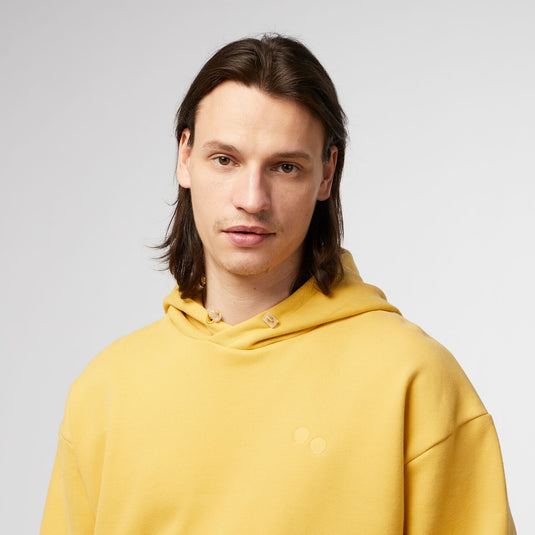 Pinqponq Hoodie - Straw Yellow (Unisex) Rabatt