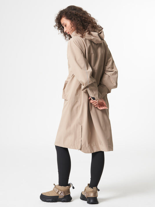 Pinqponq Aestech Rain Parka - Caramel Khaki (Unisex) Versandkostenfrei