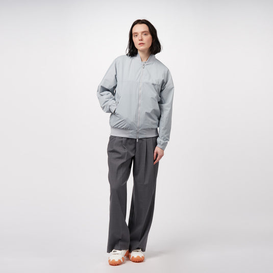 Pinqponq Light Bomber Jacket - Iced Grey (Unisex) Saisonale Angebote