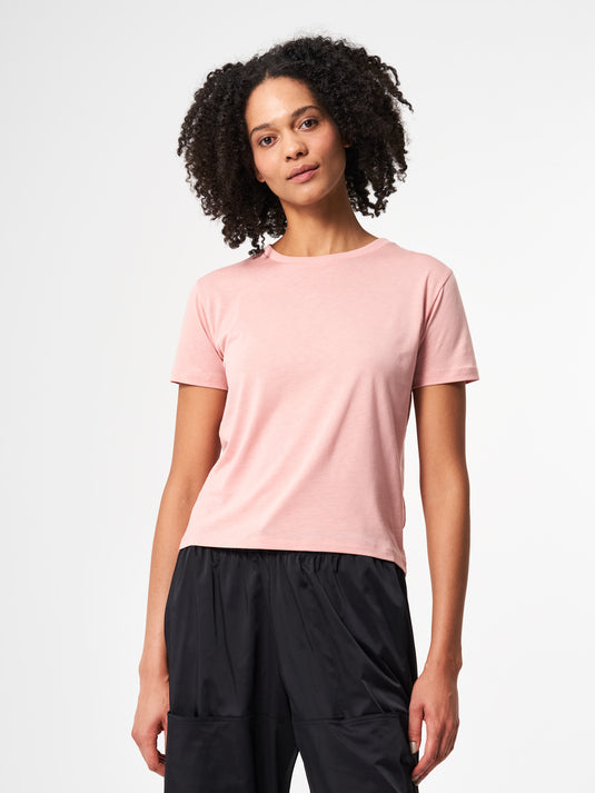 Pinqponq T-Shirt TENCEL™ - Wooden Pink (Female) Riesige Ersparnisse