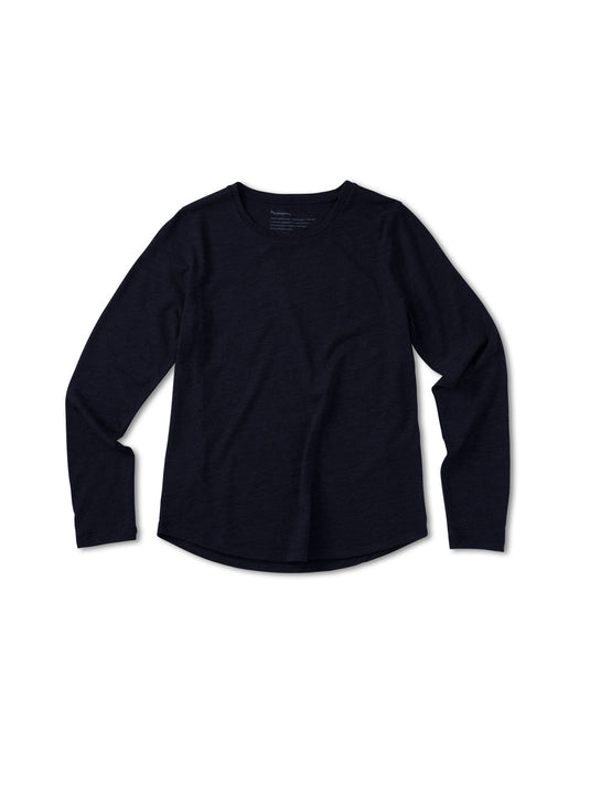 Pinqponq Longsleeve Merino - Sheep Navy (Female) VIP-Rabatte