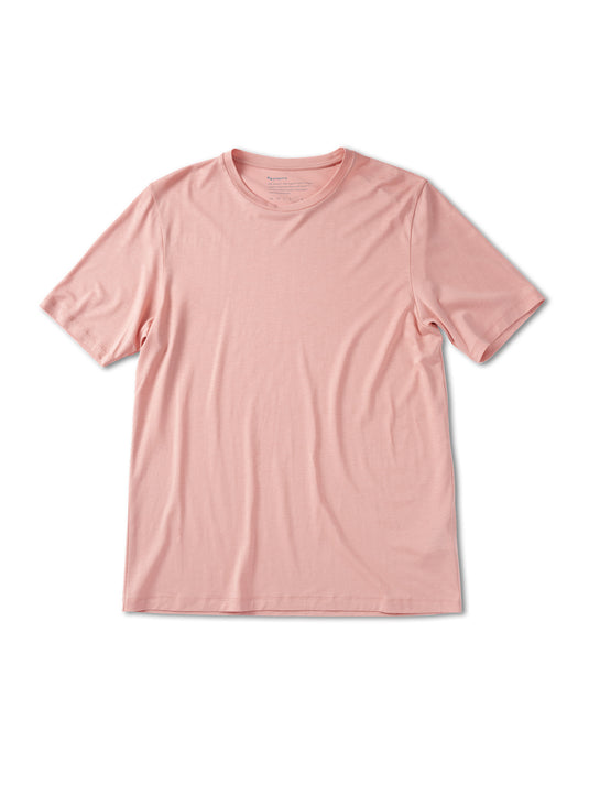 Pinqponq T-Shirt TENCEL™ - Wooden Pink (Male) Clearance-Verkauf