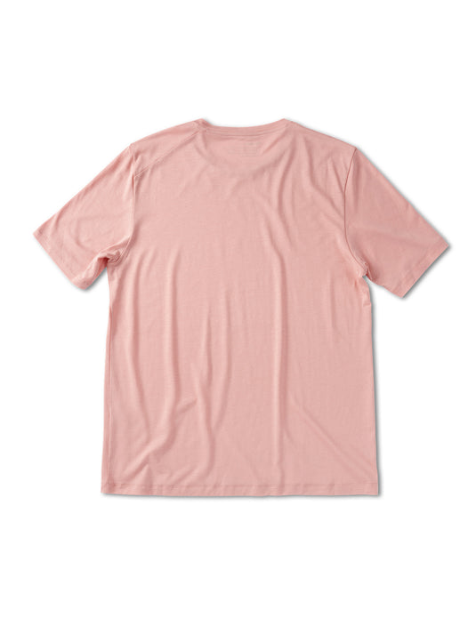 Pinqponq T-Shirt TENCEL™ - Wooden Pink (Male) Clearance-Verkauf