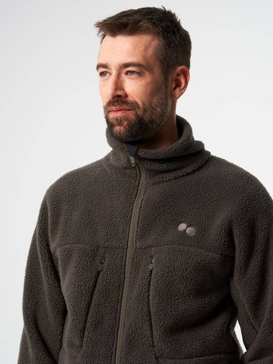 Pinqponq Fleece Jacket - Coffee Brown (Male) Begrenzt auf 3 Tage