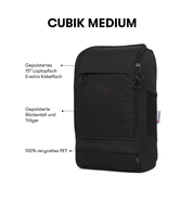 Pinqponq Cubik Medium - Rooted Black zollfrei
