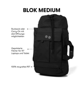 Pinqponq Blok Medium - Construct Black Outlet