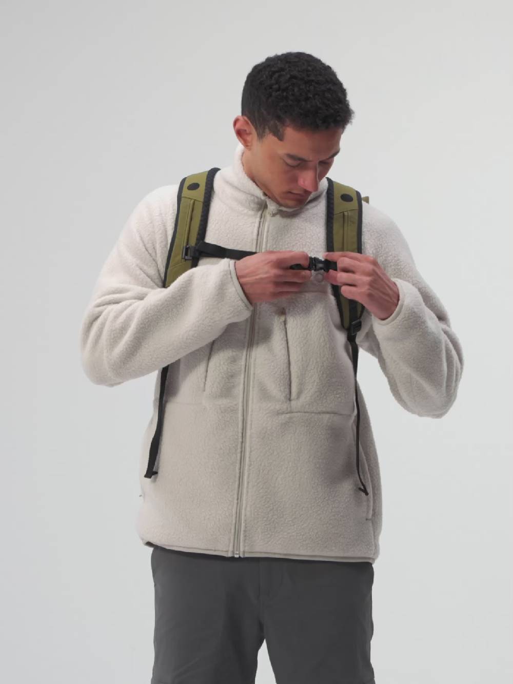 Pinqponq Kross - Solid Olive Weihnachtsangebot