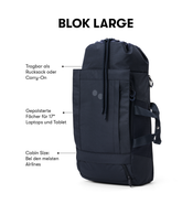 Pinqponq Blok Large - Fjord Navy Online Outlet