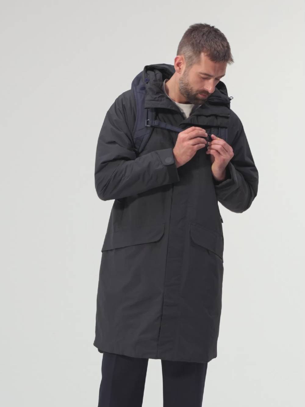 Pinqponq Blok Large - Fjord Navy Online Outlet