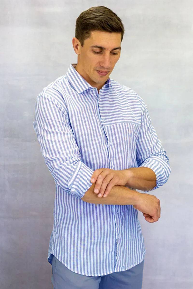 Q1 Manufaktur MAIK Slim Relaxed verkürzte Hemdlänge
