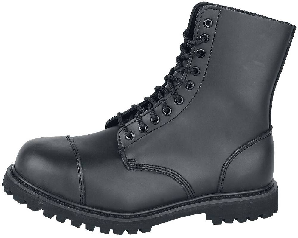 EMP "Phantom 10-Loch" Boot schwarz von Brandit Bis zu 50% Rabatt
