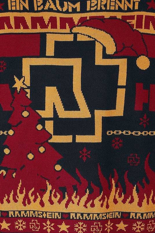 EMP "Holiday Sweater 2020" Weihnachtspullover multicolor von Rammstein Super Rabatt