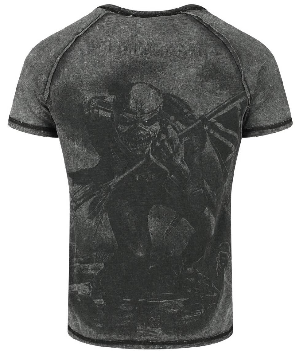 EMP "EMP Signature Collection" T-Shirt dunkelgrau/grau von Iron Maiden Kostenloser Versand international