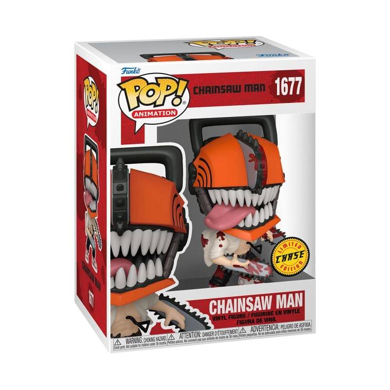 EMP "Chainsaw Man (Chase Edition möglich!) Vinyl Figur 1677" Funko Pop! multicolor von Chainsaw Man Black Friday Preise