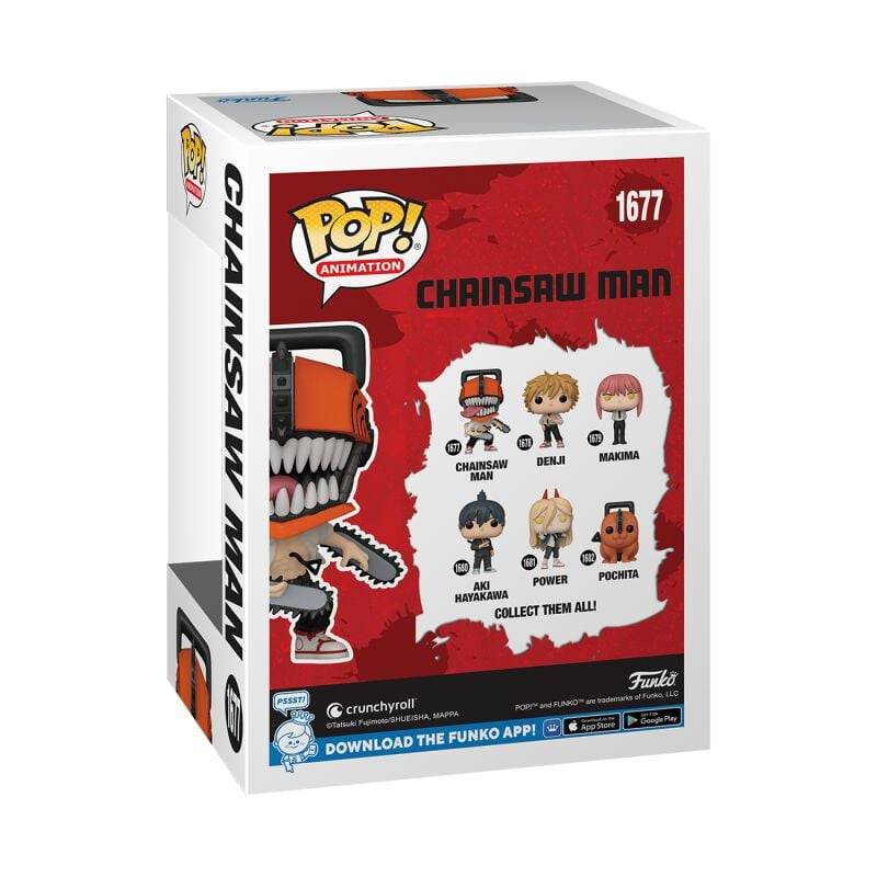 EMP "Chainsaw Man (Chase Edition möglich!) Vinyl Figur 1677" Funko Pop! multicolor von Chainsaw Man Black Friday Preise