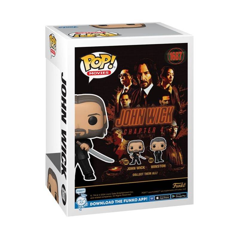 EMP "4 - John Wick Vinyl Figur 1687" Funko Pop! multicolor von John Wick Online