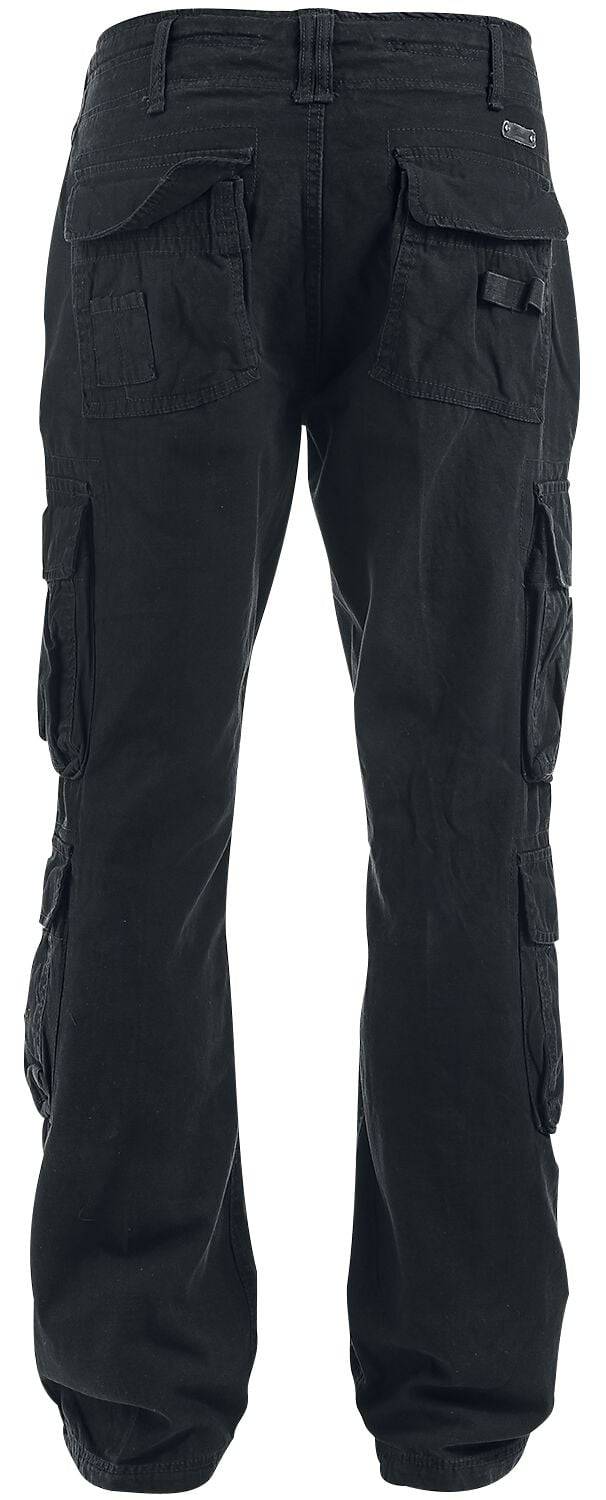 EMP "Pure Vintage Trousers" Cargohose schwarz von Brandit Großer Ausverkauf