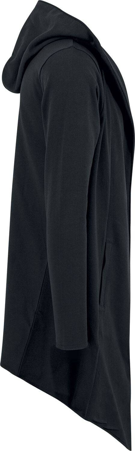 EMP "Long Hooded Open Edge Cardigan" Cardigan schwarz von Urban Classics Flash Sale