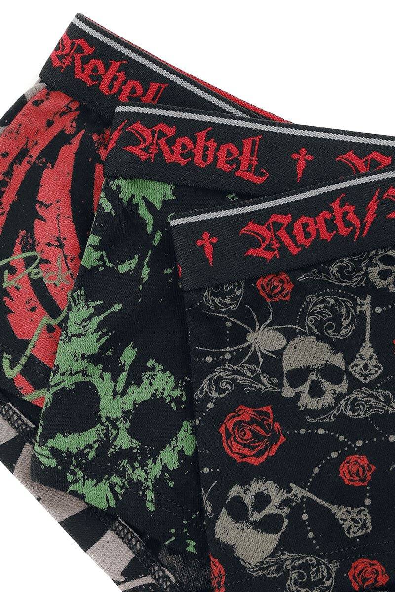 EMP Panty schwarz von Rock Rebel by EMP Online Shopping