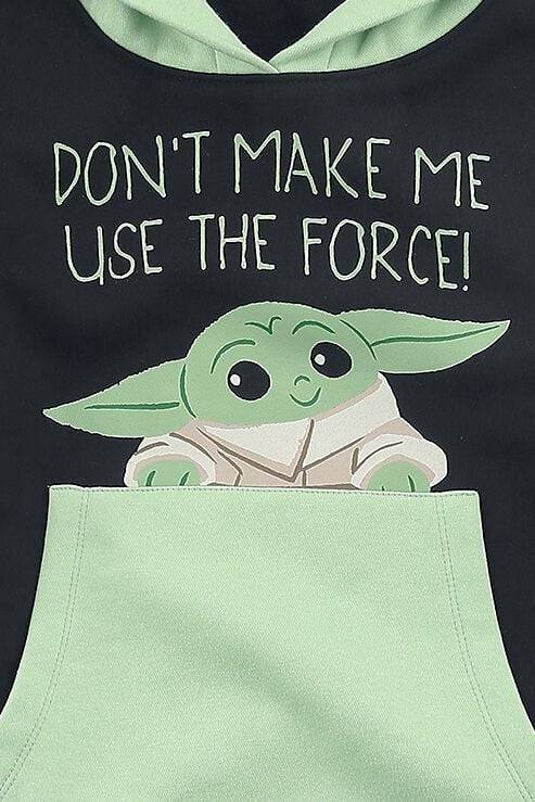 EMP "Don't Make Me Use The Force!" Kapuzenpullover schwarz/grün von Star Wars Cyber Monday