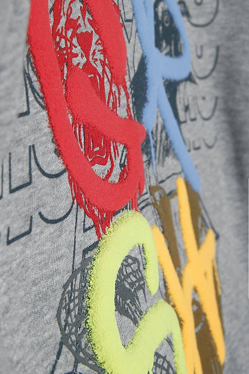EMP "Häuser" Sweatshirt hellgrau von Harry Potter Osterangebot