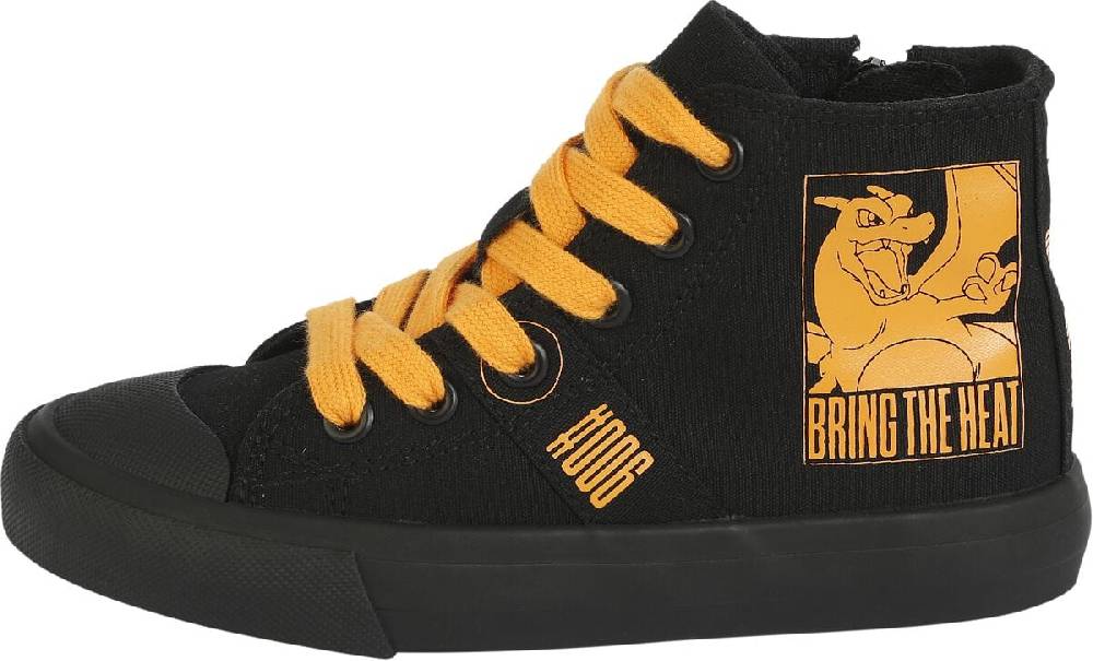 EMP "Glurak - Bring The Heat" Kinder Sneaker schwarz von Pokémon Jubiläumsangebot