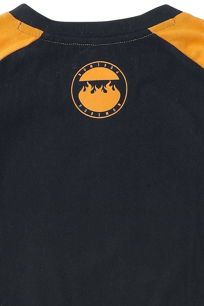 EMP "Kids - Glurak - Bring The Heat" Langarmshirt schwarz/orange von Pokémon Lagerräumung