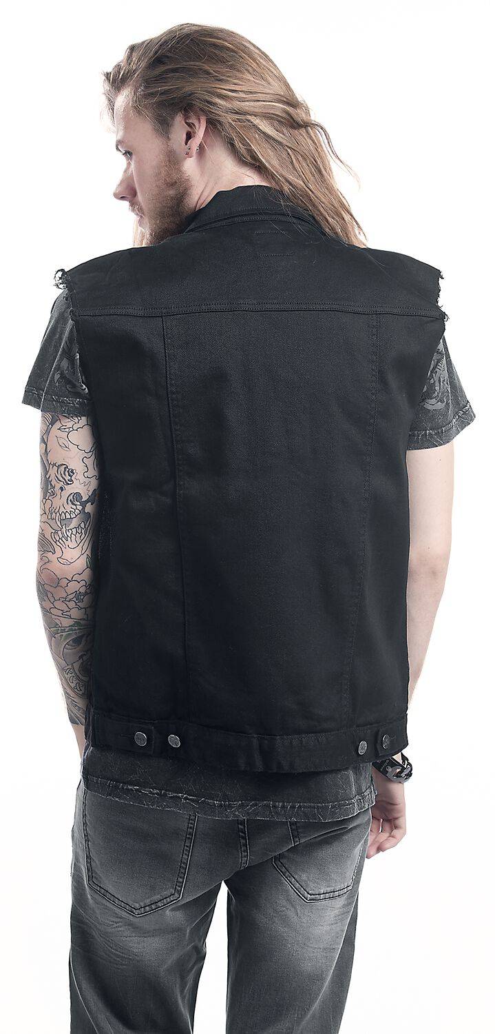 EMP Weste schwarz von Black Premium by EMP Heißer Verkauf