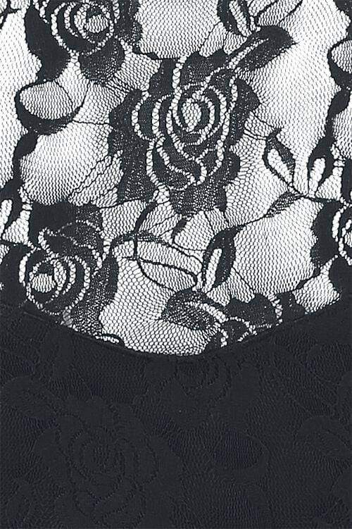EMP "Lace Dress" Kurzes Kleid schwarz von Gothicana by EMP Bestseller