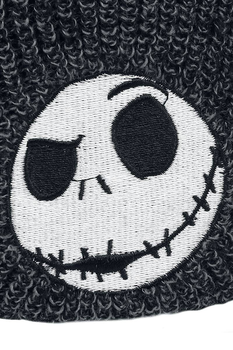 EMP "Jack Skellington" Mütze schwarz/grau von The Nightmare Before Christmas Kauf eins, bekomm eins gratis