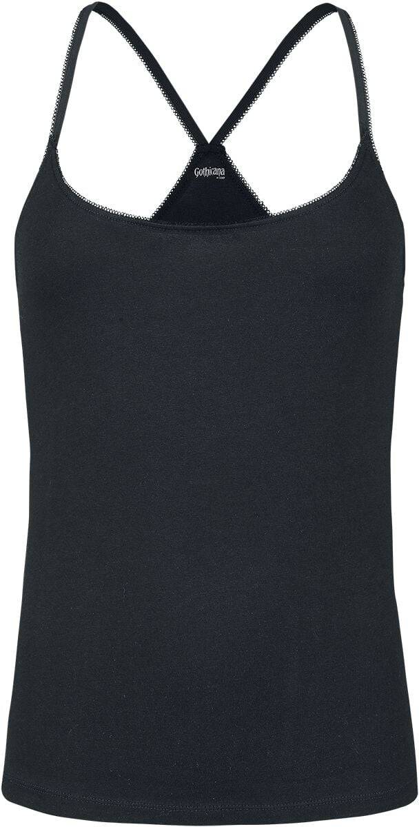 EMP Top schwarz von Gothicana by EMP Super Sparpreis
