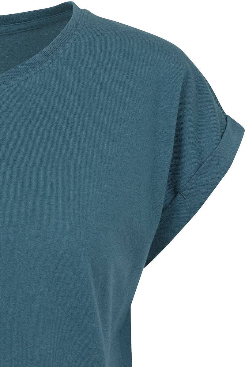 EMP "Ladies Extended Shoulder Tee" T-Shirt petrol von Urban Classics Wochenangebot