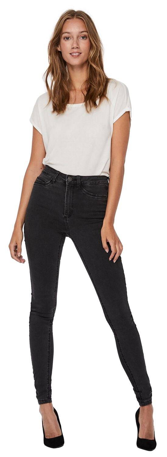 EMP "NMCallie HW Skinny Jeans" Jeans dunkelgrau von Noisy May JETZT KAUFEN