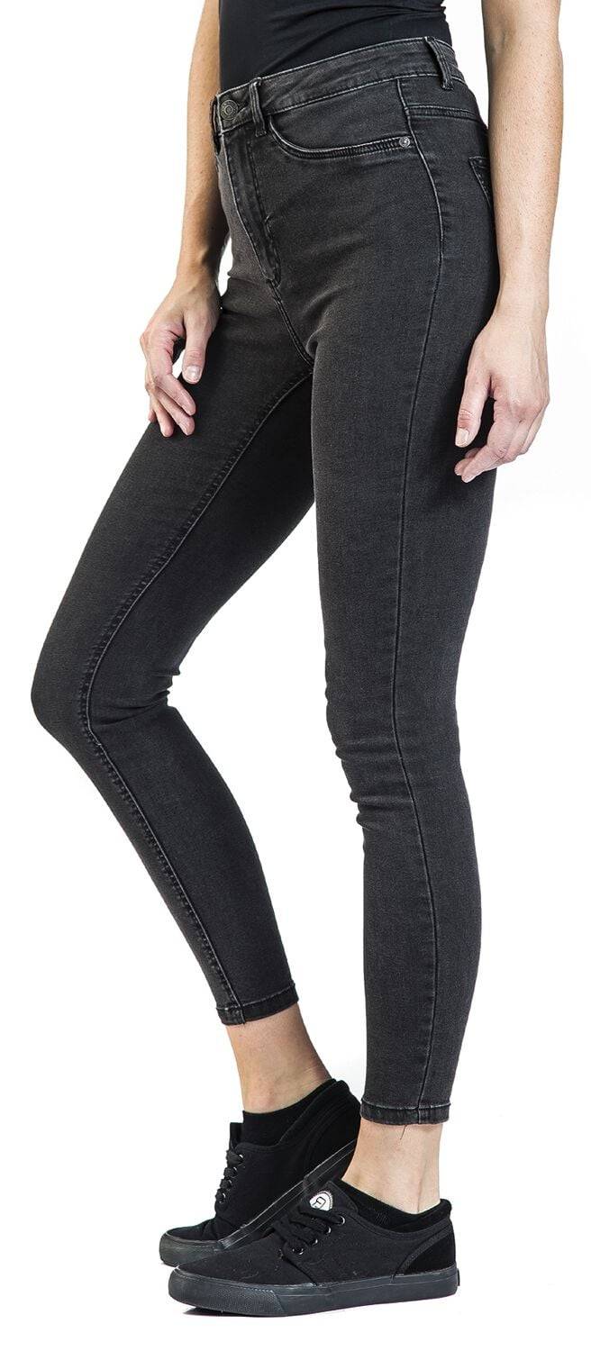 EMP "NMCallie HW Skinny Jeans" Jeans dunkelgrau von Noisy May JETZT KAUFEN