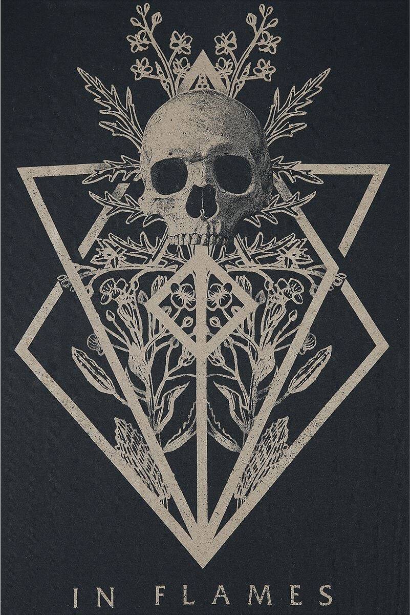 EMP "Skull" T-Shirt schwarz von In Flames Letzte 2 Tage