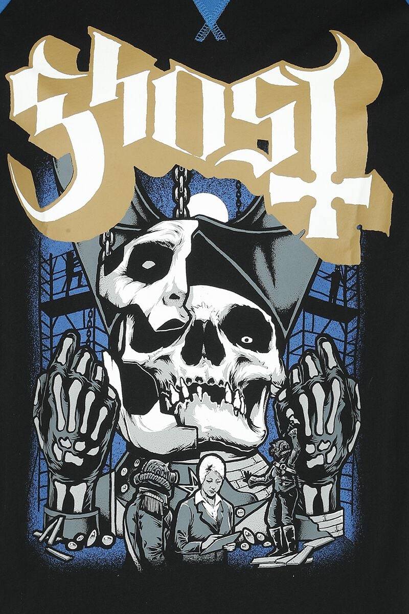 EMP "EMP Signature Collection" T-Shirt schwarz/blau von Ghost Zeitbegrenzte Promotion
