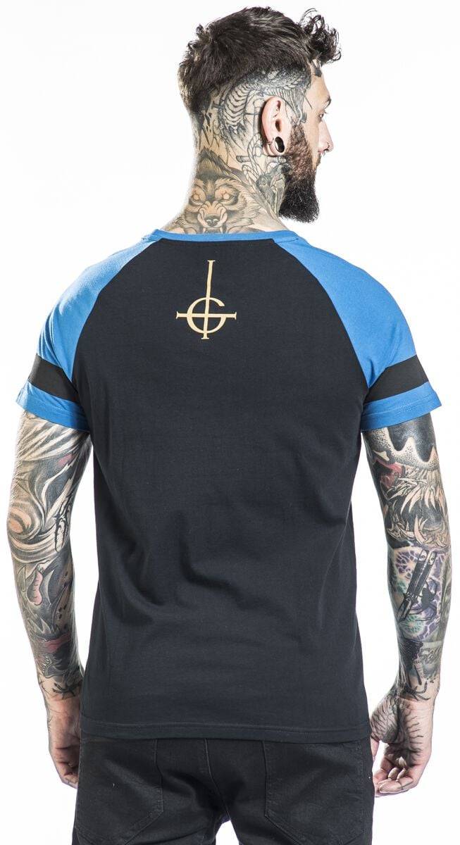 EMP "EMP Signature Collection" T-Shirt schwarz/blau von Ghost Zeitbegrenzte Promotion