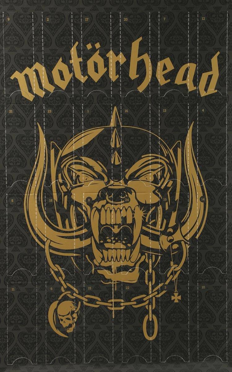 EMP "Socken-Adventskalender" Adventskalender multicolor von Motörhead Bis zu 50% Rabatt
