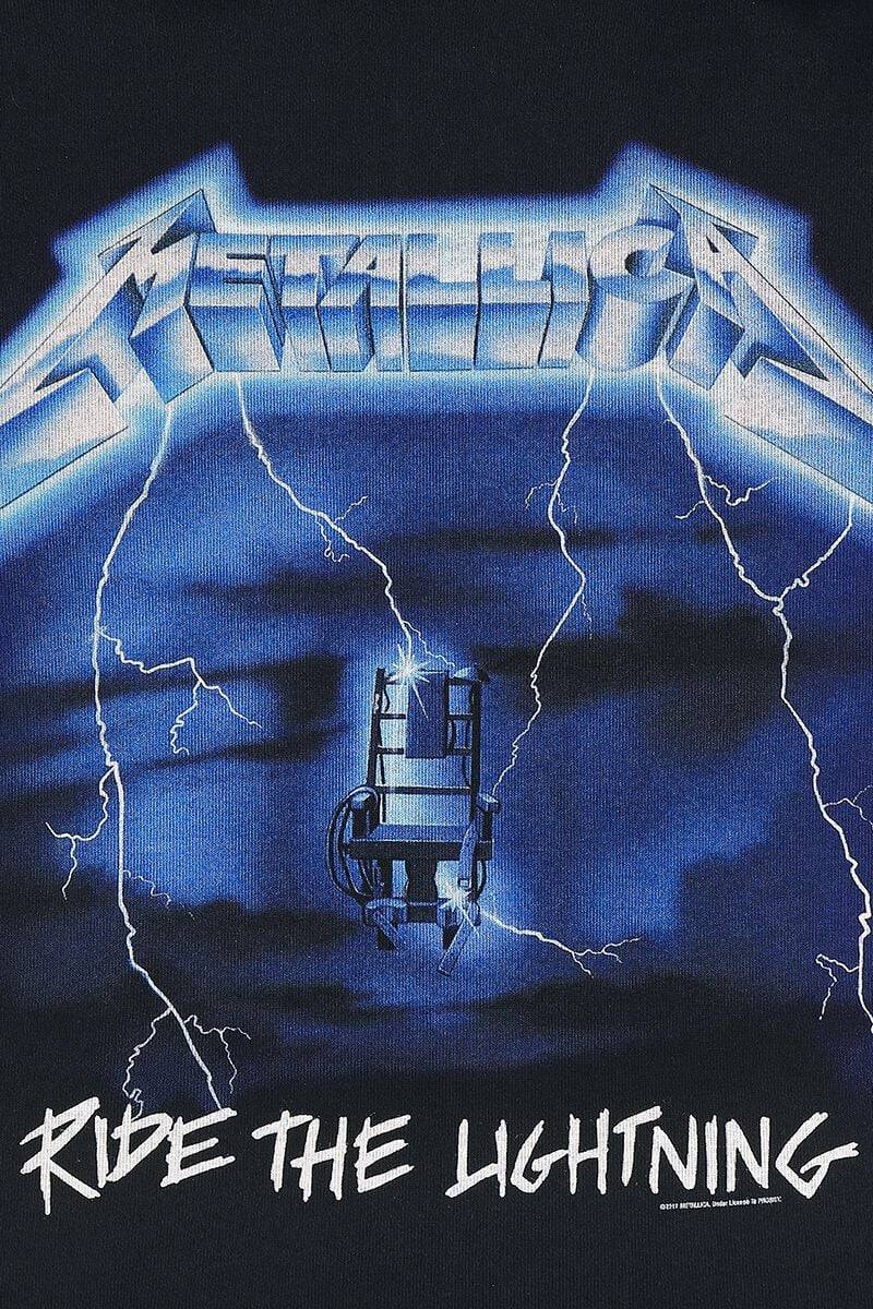 EMP "Ride The Lightning" Kapuzenjacke schwarz von Metallica Bis zu 65% Rabatt
