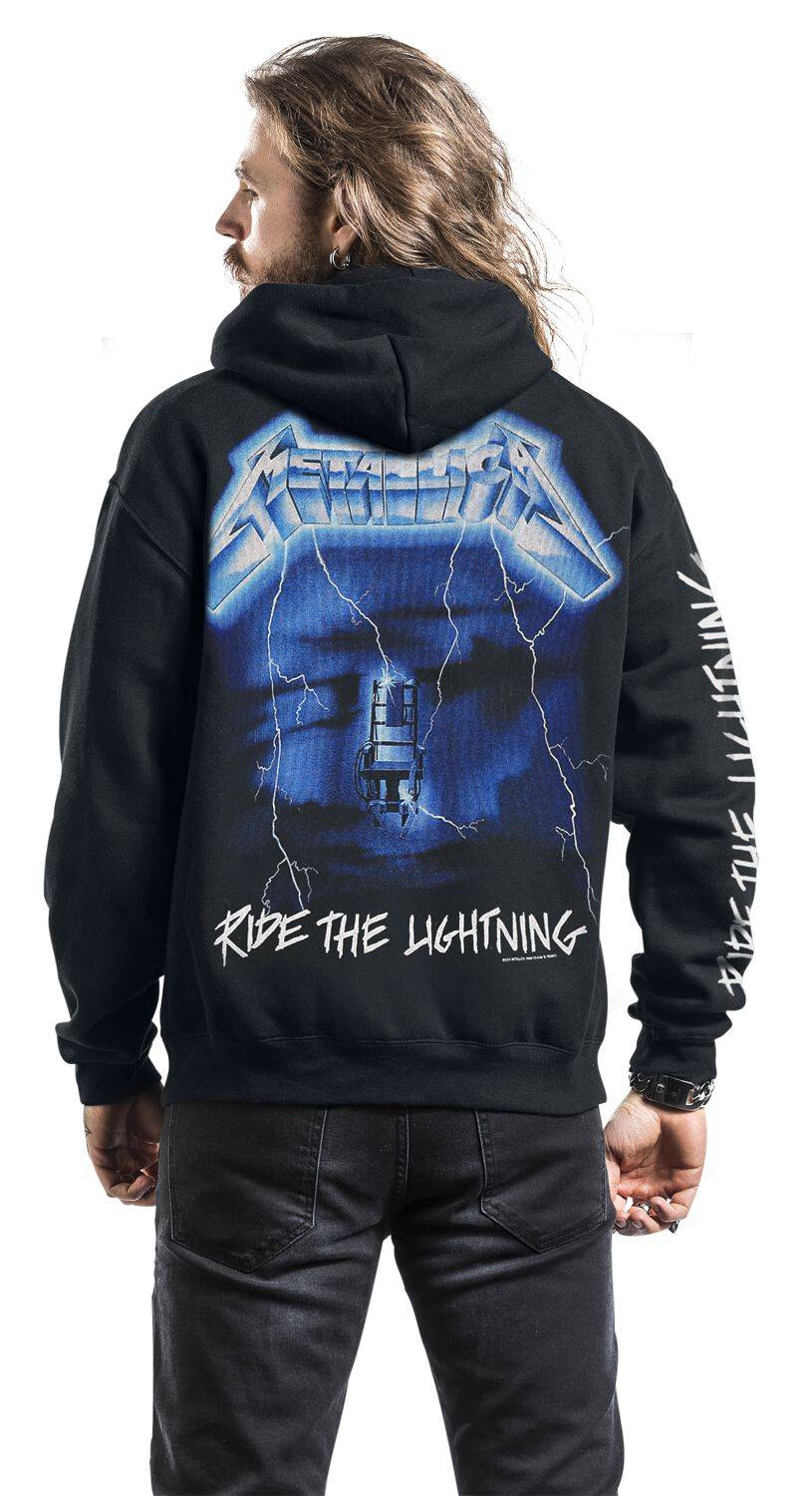 EMP "Ride The Lightning" Kapuzenjacke schwarz von Metallica Bis zu 65% Rabatt