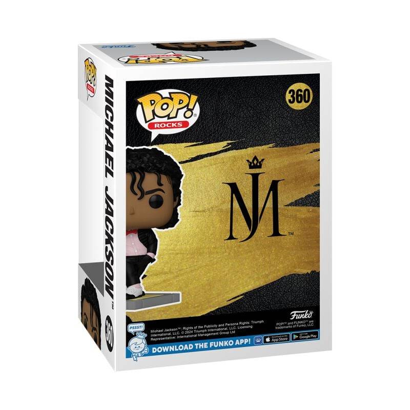 EMP "Michael Jackson (Billie Jean) Rocks! Vinyl Figur 360" Funko Pop! multicolor von Michael Jackson Nur für heute